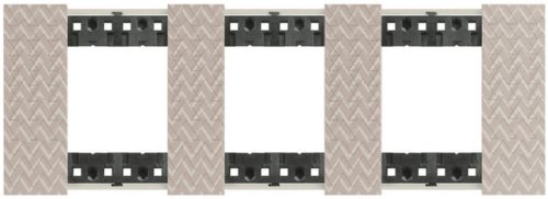 Рамка универсальная Legrand BTicino Living Now 3-м. 6 мод. оптик фото Рамка универсальная Legrand BTicino Living Now 3-м. 6 мод. оптик картинка